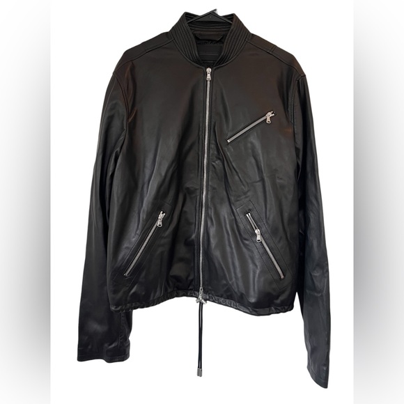 Diesel Black Gold Other - Diesel Black Gold Lionel Lambskin Leather Jacket